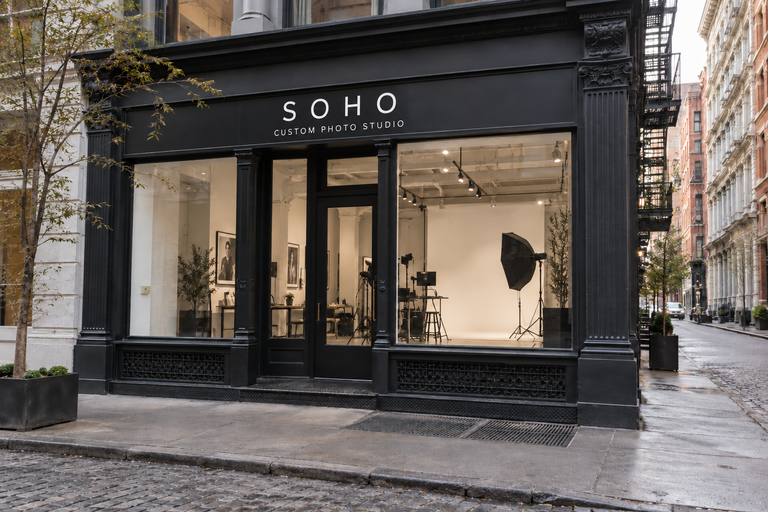 The storefront — Greene St.